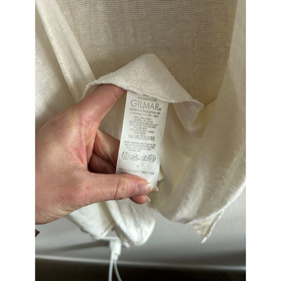 Giambattista valli Linen Open Front Cardigan Size 40/XS - Picture 7 of 7